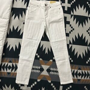 Michael Kors Women's White Skinny Jeans